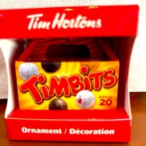 Timbit box ornament collection item